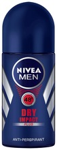 Nivea Men 25Ml Dry Impact Deo Roll-On -Antiperspirantti