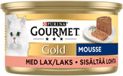 Gourmet 85G Gold Lohi Mousse Kissanruoka