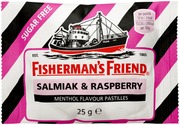 Fisherman´S Friend 25G Salmiakki-Vadelma Sokeriton Pastilli (96192900)