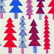 Marimekko 33Cm Kuusikossa Punainen 20Kpl Lautasliina (686423578878)