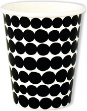 Marimekko 25Cl Räsymatto Musta 8Kpl Muki (686423679070)