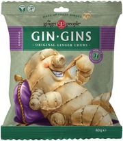Ginger People Gin Gins Pehmeä Inkiväärimakeinen 60G Original (734027942028)