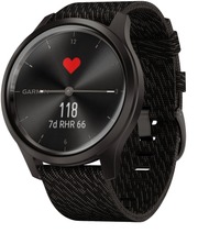 Garmin Vivomove Style Hybridiälykello 42Mm Musta/Tummanharmaa (753759234393)