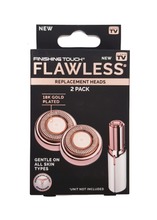 Flawless Deluxe 2 Kpl 18 Karaatin Kullalla Päällystettyä Vaihtoajopäätä (754502039173)
