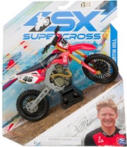 Supercross Die Cast Moottoripyörä 1:10 (778988356753)
