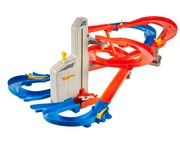 Hot Wheels Autolift Expressway + 5 Cars Fxn21 (887961696035)