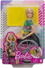 Barbie Wheelchair Accessory & Doll Ggl22 (887961781441)