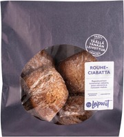 Fazer Leipurit Rouheciabatta Kg Vehnäleipä (2009496200008)