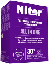 Nitor Tekstiiliväri All In One 230G Violetti (3045206157230)