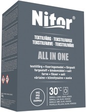 Nitor Tekstiiliväri All In One 350G Harmaa (3045206158695)