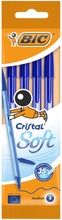 Bic Cristal Soft Kuulakynä 4Kpl