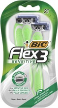 Bic Varsiterä Flex 3 Sensitive 3-Pack