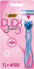 Bic Click Soleil 3 Varsi Ja 4 Vaihtoterää (3086123644946)