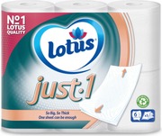 Lotus Just1 Wc-Paperi 6 Rll (3133200013680)