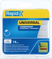 Rapid Liima 12Mm Lyhyt 14Kpl Yleiskäyttö Kirkas (3221631073561)