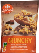 Carrefour Crunchy Chocolat Saveur Caramel Muromysli 500 G