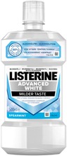 Listerine Advanced White Milder Taste Valkaiseva Suuvesi 500Ml (3574661491820)