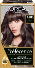 L'oréal Paris Préférence 4.01 Paris Redined Brown Syvä Ruskea Kestoväri 1Kpl (3600521908532)