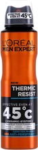 L'oréal Paris Men Expert Deodorant Thermic Resist Spray Antiperspirantti 150Ml