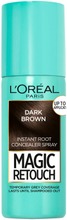 L'oréal Paris Magic Retouch Dark Brown Suihkutettava Tyvisävyte 75Ml (3600523192960)