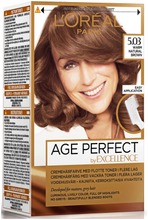 L'oréal Paris Age Perfect By Excellence 5.03 Warm Natural Brown Lämmin Ruskea Kestoväri 1Kpl (3600523227266)