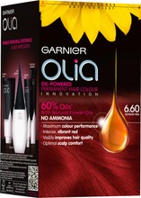 Garnier Olia 6.60 Intense Red Intensiivinen Punainen Kestoväri 1Kpl (3600541238121)