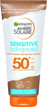 Garnier Ambre Solaire Sensitive Advanced Aurinkosuojaemulsio Sk50+ 200Ml (3600541271616)