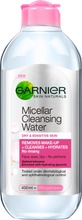 Garnier Skin Active Micellar Puhdistusvesi Kuivalle Ja Herkälle Iholle 400Ml