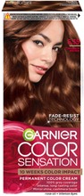 Garnier Color Sensation 5.35 Cinnamon Brown Mahonkinen Kullanruskea Kestoväri 1Kpl (3600542036177)