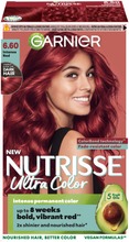 Garnier Nutrisse 6.60 Ultra Color Intensiivinen Punainen Kestoväri 1Kpl (3600542130448)