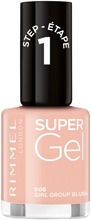 Rimmel Super Gel 008 Girl Group Blush Kynsilakka 12 Ml (3616301245766)