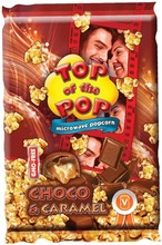Top Of The Pop 100G Mikropopcorn Suklaan Ja Karamellin Makuinen (3800203050676)