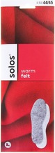 Solos Felt huopapohjallinen koko 44/45 (4000354345211)