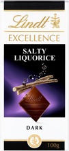 Lindt Excellence Salmiakki Tumma Suklaalevy 100G (4000539281082)