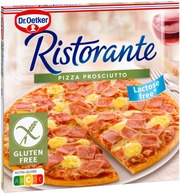 Dr. Oetker Ristorante Prosciutto Gluteeniton Pakastepizza 345G (4001724022442)