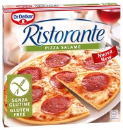 Dr. Oetker Ristorante Salame Gluteeniton Pakastepizza 315G (4001724022473)