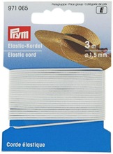 Prym Pyöreä Kuminauha 1,5Mm/3M Valkoinen (4002279105000)