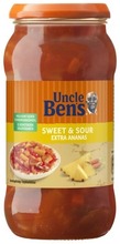 Uncle Ben's Sweet & Sour Extra Ananas Ateriakastike 450G (4002359002137)