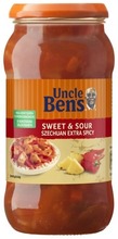 Uncle Ben's Sweet & Sour Szechuan Extra Spicy Ateriakastike 450G (4002359002243)