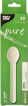 Lusikka 25Kpl Paperia Valkoinen 15,5Cm (4002911552391)