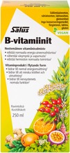 Salus B-Vitamiinit  Nestemäinen Vitamiinivalmiste 250Ml (4004148332449)