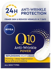 Nivea 50Ml Q10 Power Anti-Wrinkle   Firming Night Cream -Yövoide
