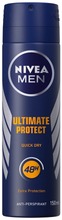 Nivea Men 150Ml Ultimate Protect Deo Spray -Antiperspirantti