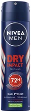 Nivea Men 150Ml Dry Impact Deo Spray -Antiperspirantti (4005900489579)