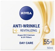 Nivea 50Ml Anti-Wrinkle + Revitalizing Day Care 55+ -Päivävoide (4005900523341)