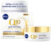 Nivea 50Ml Q10 Power Anti-Wrinkle   Extra Nourishing Day Cream -Päivävoide