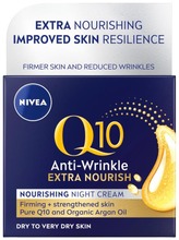 Nivea 50Ml Q10 Power Anti-Wrinkle   Extra Nourishing Night Cream -Yövoide