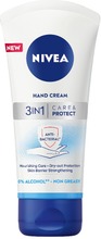 Nivea 75Ml 3In1 Care & Protect Anti-Bacterial Hand Cream -Käsivoide (4005900861702)