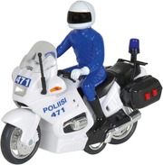 Dickie Poliisimoottoripyörä Suomalainen Lelu 15Cm (4006333045103)