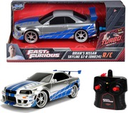 Radio-Ohjattava Fast&Furious Nissan Skyline Gtr 1:24 (4006333064883)